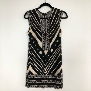 BCBG MAXAZRIA dress zebra animal print size XS